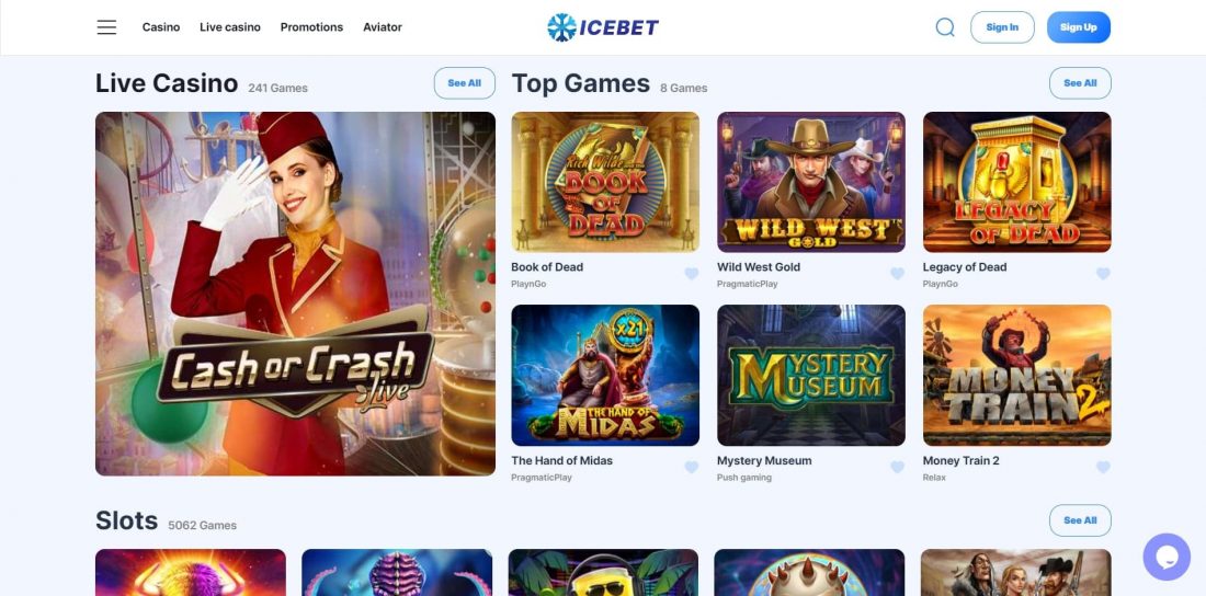 Icebet Live Casino