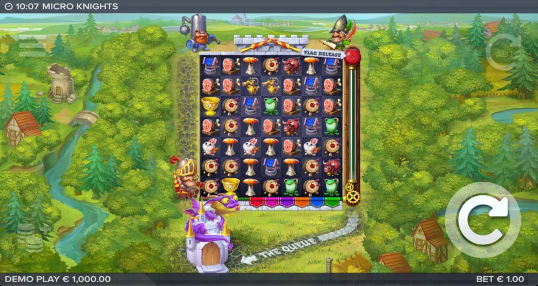 Micro Knights Slot machine
