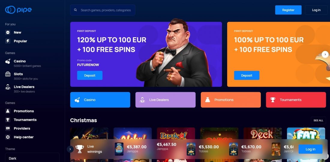 Pipe Casino