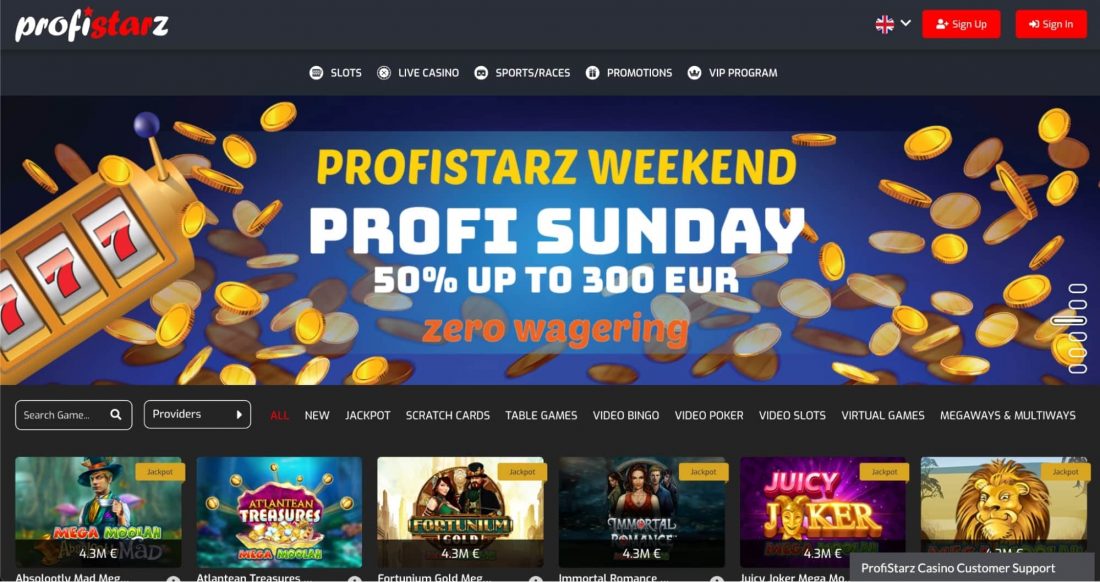 Profistarz Casino 
