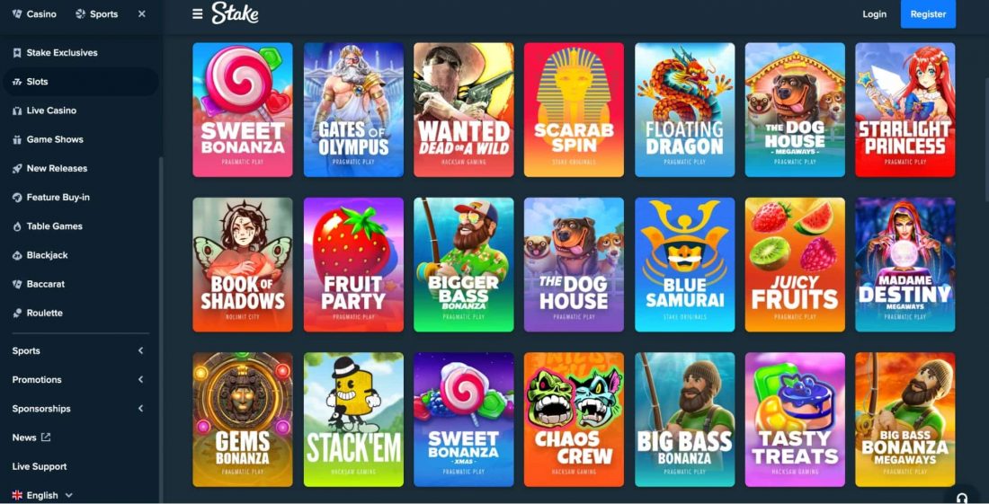 Stake Casino Games