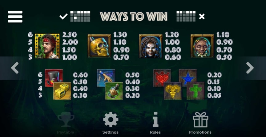 Voodoo Gold Game
