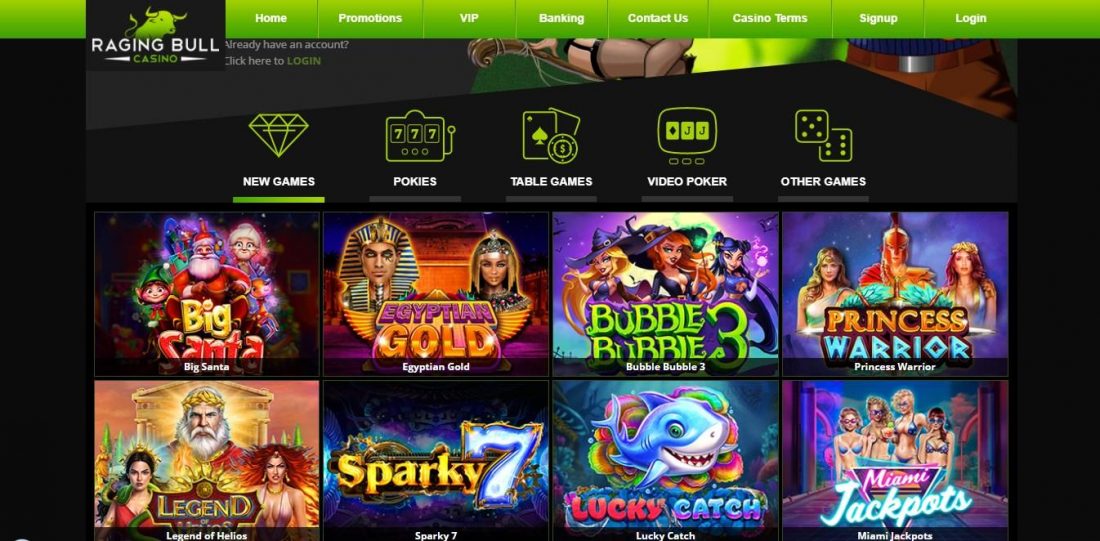 Raging Bull Slots promotions