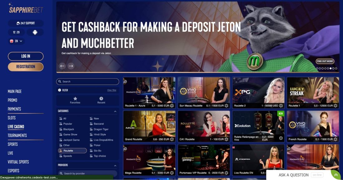 SapphireBet Casino