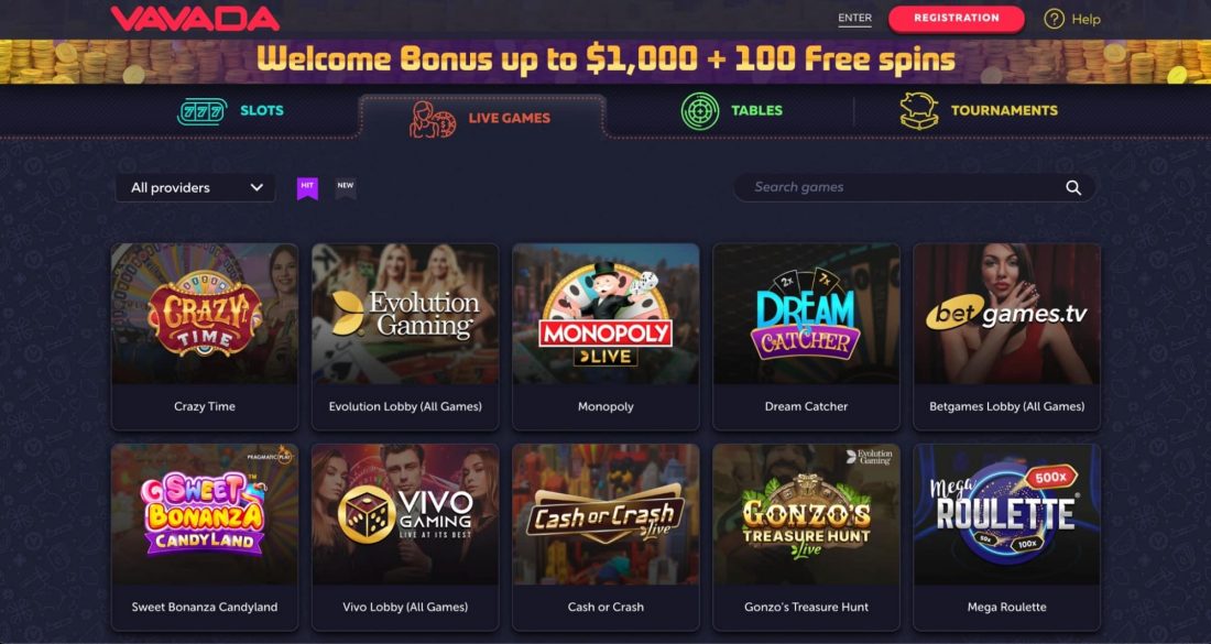 Vavada Casino