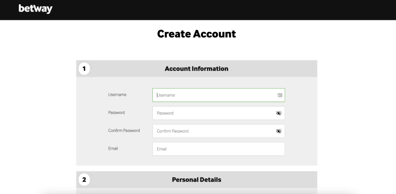 Betway Casino Login and Registration