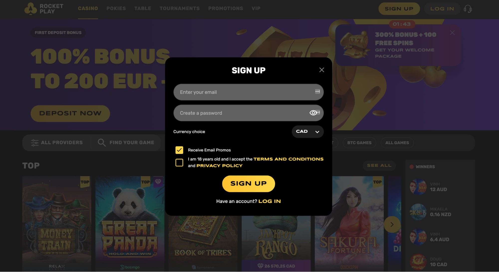 Rocketplay Casino Review 2022 - Get No Deposit Bonus & Free Spins