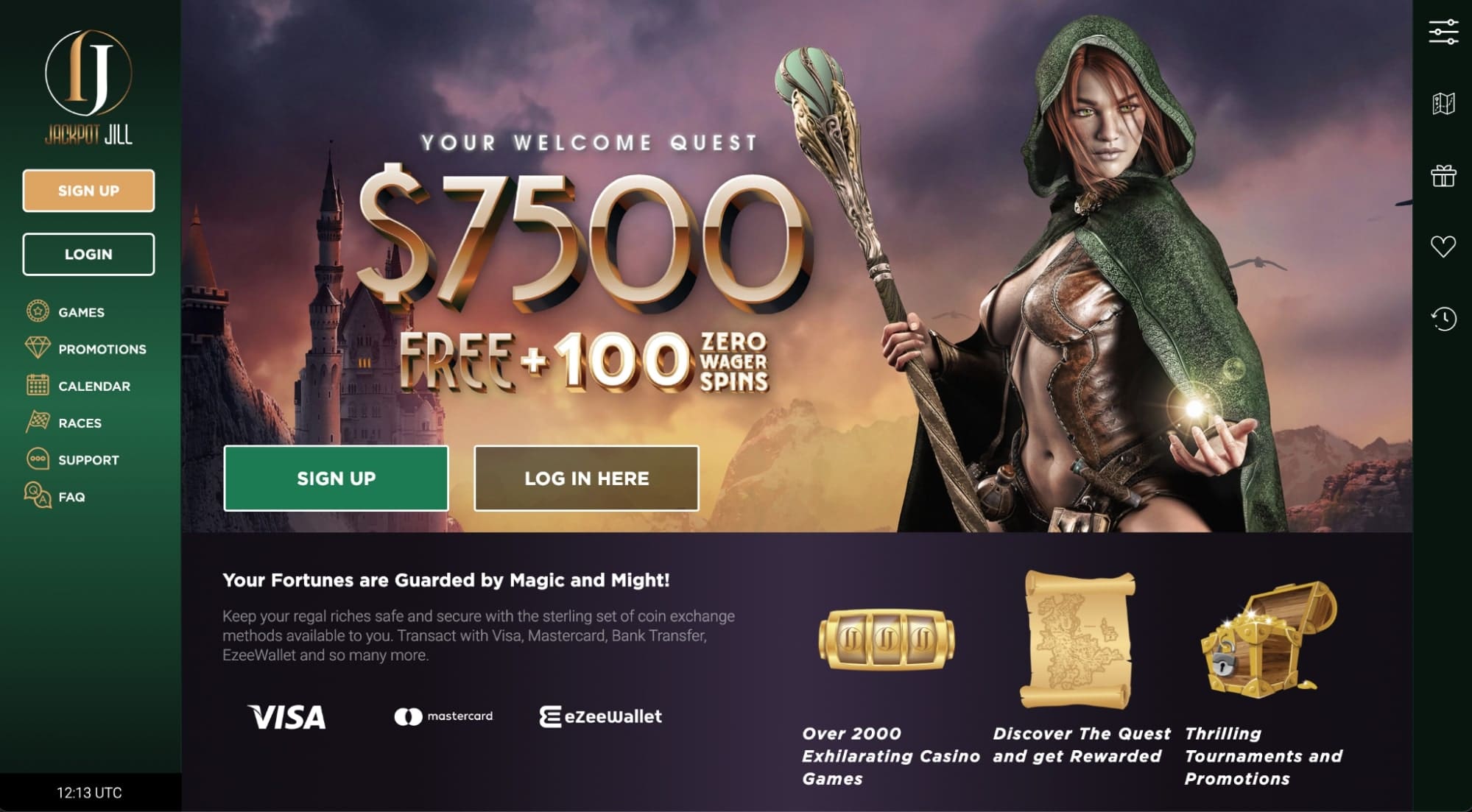 Jackpot Jill Casino Full Review Get Cash Bonus + Free Spins