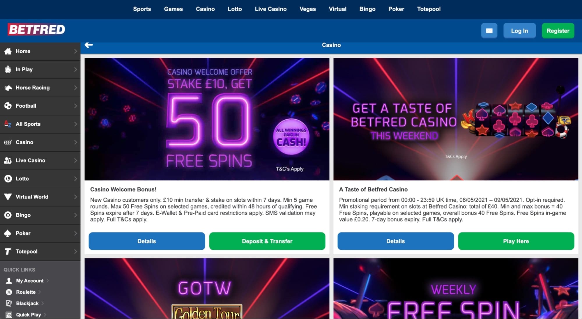how to withdraw casino chips betfred