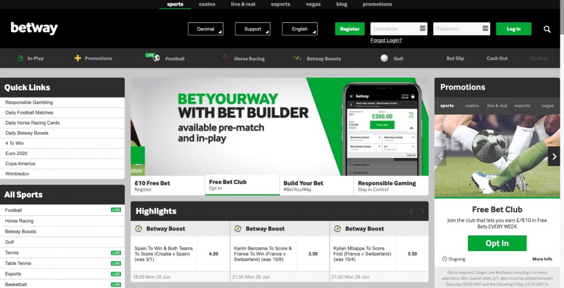 Betway Sportsbook