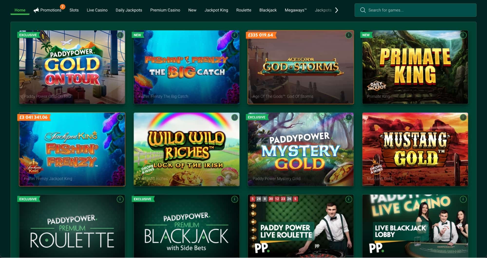 paddy power casino review