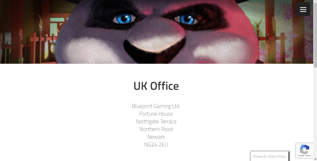 Contacte Blueprint Gaming
