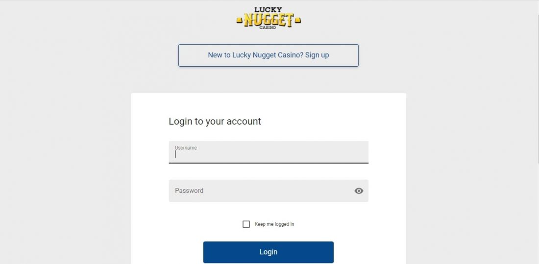  Processus de connexion au casino Lucky Nugget