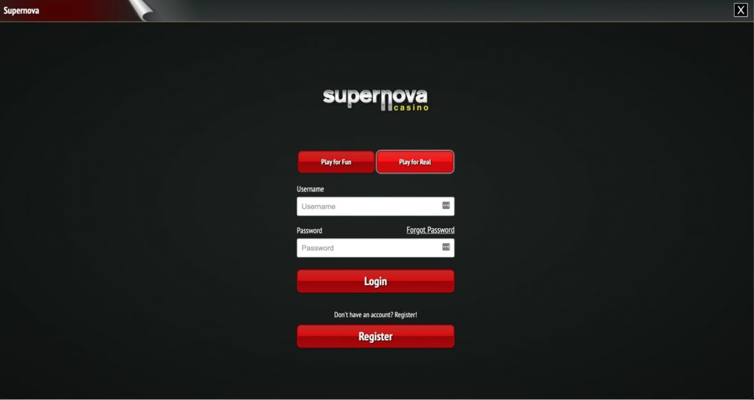 supernova-casino-login-process