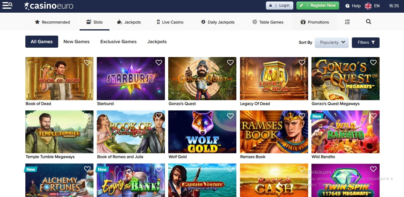CasinoEuro Review 2022 – Get No Deposit Bonus & Free Spins
