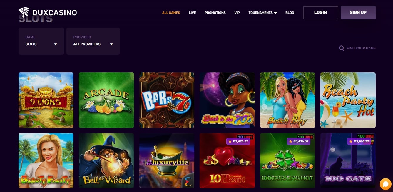 DuxCasino Review 2022 – Get No Deposit Bonus & Free Spins