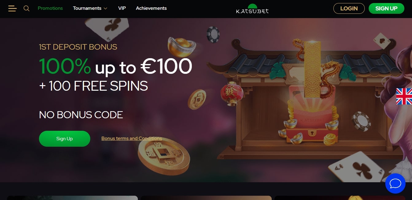 KatsuBet Casino Review 2021 Get No Deposit Bonus & Free Spins