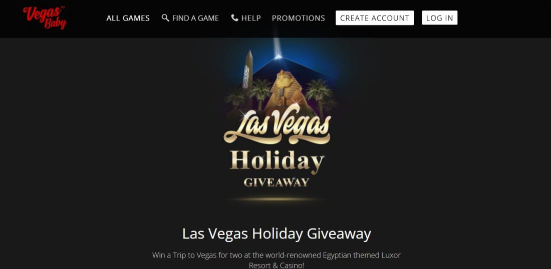 Holiday Giveaway in Las Vegas