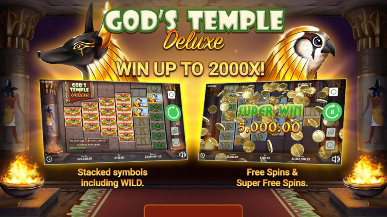 Booongo God's Temple Deluxe Slot