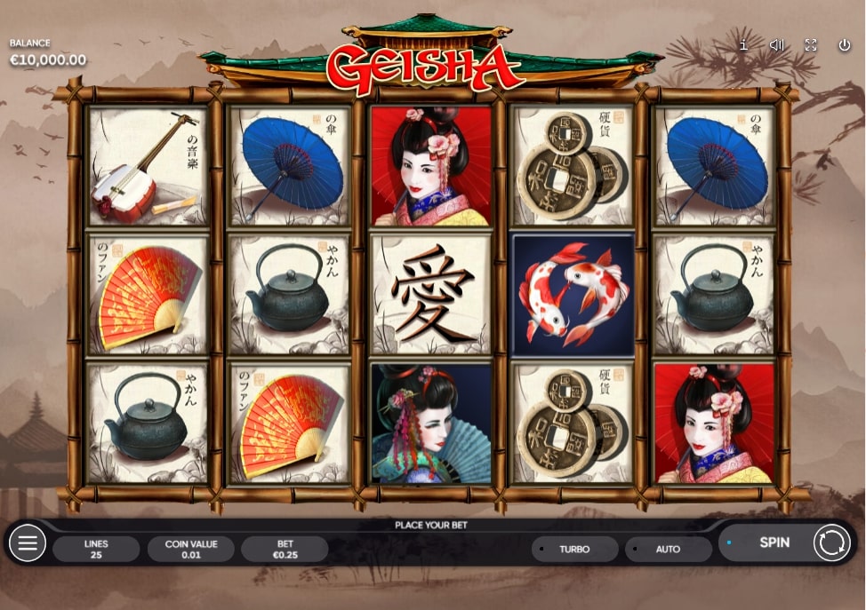 Geisha Slot machine