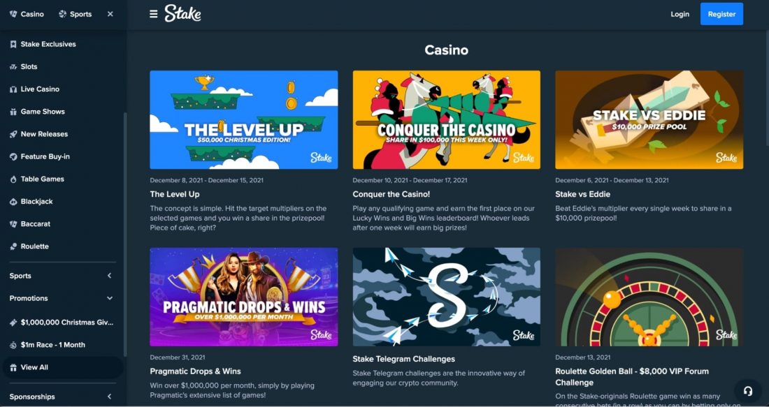Promoții Stake Casino